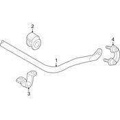 Audi Stabilizer Bar - Genuine Audi 8E0411309P
