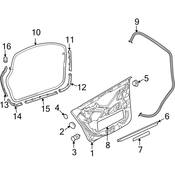 Audi Door Stop - Genuine Audi 8E0837529