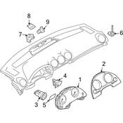 Audi Instrument Cluster (A4 A4 Quattro) - Genuine Audi 8E0920983EX