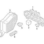Audi Fuse and Relay Center - Genuine Audi 8E0937503