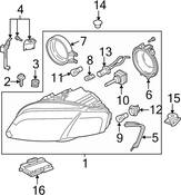 Audi Headlight Restoration Kit - Genuine Audi 8E0998121B