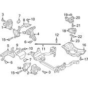 Audi Engine Mount Isolator - Genuine Audi 8K0199339N