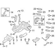 Audi Fuel Tank Insulator - Genuine Audi 8K0201840B