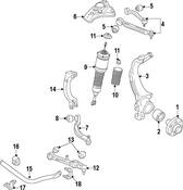 Audi Strut Assembly - Genuine Audi 8K0413031CA