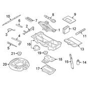 Audi Tow Hook - Genuine Audi 8K0805615B