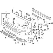 Audi Grille - Genuine Audi 8K0807682L01C