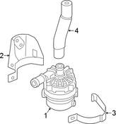 Audi Engine Auxiliary Water Pump - Genuine Audi 8K0965567E