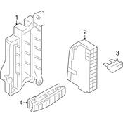 Audi Fuse Holder - Genuine Audi 8K0971845