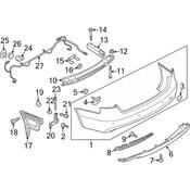 Audi Tow Eye Cap - Genuine Audi 8K5807441BGRU
