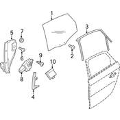 Audi Window Regulator - Genuine Audi 8R0839461D