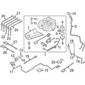 Audi Oxygen Sensor - Genuine Audi 8R0907807P