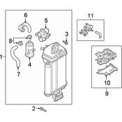 Audi Evaporative Emissions System Lines - Genuine Audi 8S0201928A