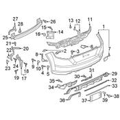 Audi Tow Eye Cap - Genuine Audi 8S0807441BGRU