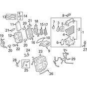 Audi A/C Expansion Valve - Genuine Audi 8T0820679A