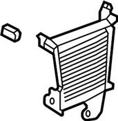 Audi Radiator Support Air Deflector - Genuine Audi 8W0121763L