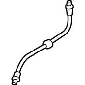 Audi Brake Hydraulic Hose - Genuine Audi 8W0611775E