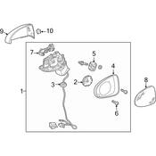 Audi Turn Signal Light Assembly - Genuine Audi 8V0949101C