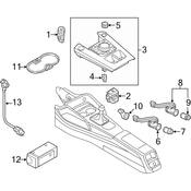 Audi Electronic Parking Brake Control Switch - Genuine Audi 8V1927225A