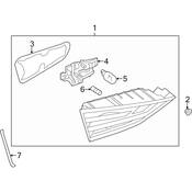 Audi Back Up Light Assembly - Genuine Audi 8V5945094F