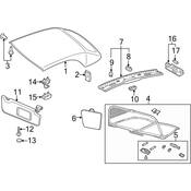 Audi Sun Visor Cap - Genuine Audi 8V78575634PK