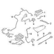 Audi Evaporative Emissions System Lines - Genuine Audi 8W0201997G