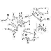Audi Suspension Knuckle - Genuine Audi 8W0505431R