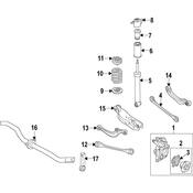 Audi Jounce Bumper - Genuine Audi 8W0512131AB