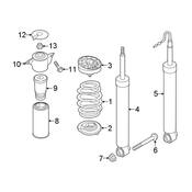 Audi Bump Stop - Genuine Audi 8W0512131L