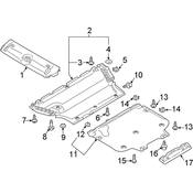 Audi Radiator Support Access Cover - Genuine Audi 8W0807081F