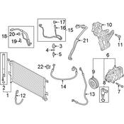 Audi A/C Condenser - Genuine Audi 8W0816421N