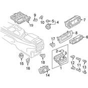 Audi 12 Volt Accessory Power Outlet Cover - Genuine Audi 8W0919311