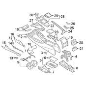 Audi Courtesy Light - Genuine Audi 8W0947355AB