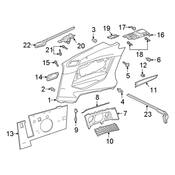 Audi Courtesy Light - Genuine Audi 8W0947356E