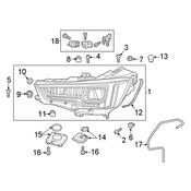 Audi Headlight Restoration Kit - Genuine Audi 8W0998122