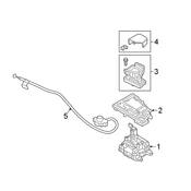 Audi Auto Trans Shift Lever - Genuine Audi 8W1713041Q