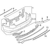 Audi Tow Eye Cap - Genuine Audi 8W5807441CGRU