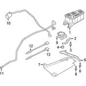 Audi Evaporative Emissions System Lines - Genuine Audi 8W6201997A