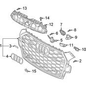 Audi Grille - Genuine Audi 8W6853651BGCKA