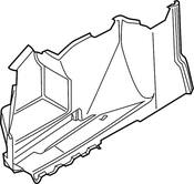 Audi Deck Lid Trim - Genuine Audi 8W7867975BCA9