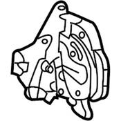 Audi Trunk Lock Actuator Motor - Genuine Audi 8W9827505C