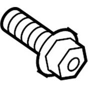 Audi Auto Trans Mount Bolt - Genuine Audi N10754701