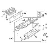 Audi Glove Box Assembly - Genuine Audi 8W7880302B6PS