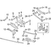 Audi Suspension Track Bar - Genuine Audi 8W9505476C