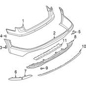 Audi Tow Eye Cap - Genuine Audi 8W9807441DGRU