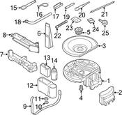 Audi Multi Purpose Tool Set - Genuine Audi 8X0012259
