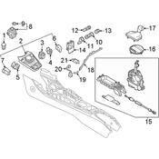 Audi 12 Volt Accessory Power Outlet Housing - Genuine Audi 8Y0919340