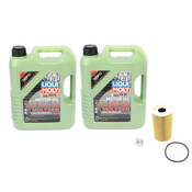 Porsche Engine Oil Change Kit (5W-50) - Liqui Moly LM20310KT