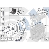 BMW Timing Chain Kit with Open Chain - Genuine BMW 11312457622