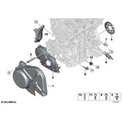 BMW Engine Timing Cover - Genuine BMW 11148580936