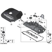BMW Engine Cover - Genuine BMW 11148661683